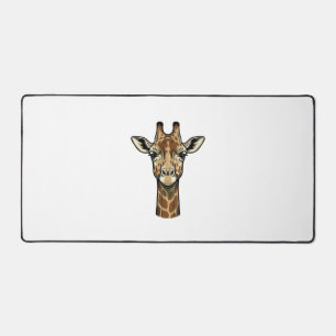 Antieke Gravure Giraffe Vector Kunst Design_1 Bureaumat