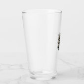 Antieke Gravure Paardenkop Vector Glas (Rechts)