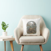 Antieke Gravure Schildpad Botanische Tuin Kussen (Stoel)