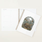 Antieke Gravure Schildpad Botanische Tuin Planner (Display)