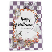 Antieke Griezeltuin Halloween Cadeautas (Voorkant)