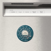 Antieke groene draaischijftelefoon magneet (Insitu (Vaatwasser))