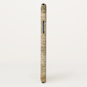 Antieke grondwet van de Verenigde Staten Case-Mate iPhone Case (Achterkant / rechts)