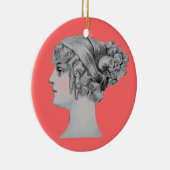 Antieke haarversiering keramisch ornament (Rechts)