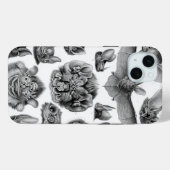 Antieke Haeckel Vleermuizen Case-Mate iPhone Case (Achterkant (horizontaal))