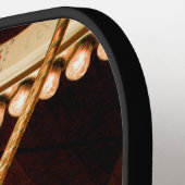 Antieke Hanendraaimolen Pickleball Paddle (Links Detail)