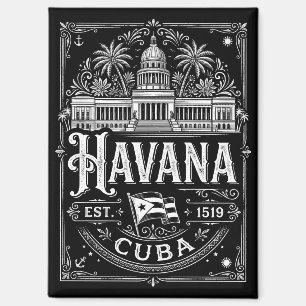 Antieke Havanna Cuba Cubaans Reis Erfgoed Magneet