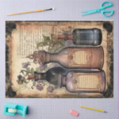 Antieke Heksenbrouwsel Ontwerp Serie 3 Tissuepapier (Craft)