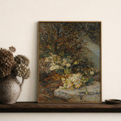 Antieke Hellebore Tuinmuurposter Poster