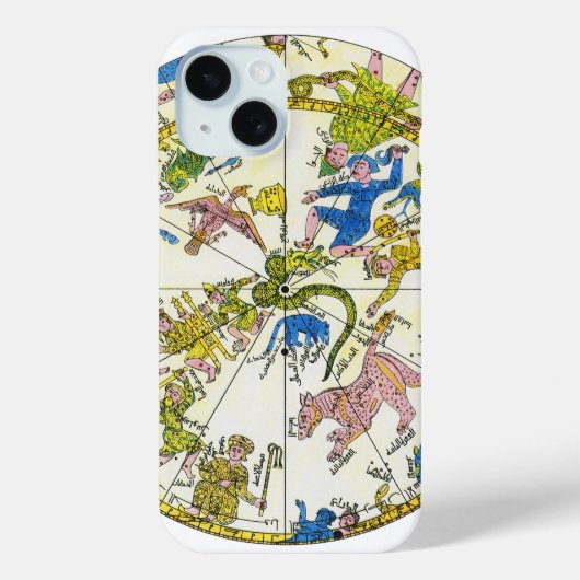 Antieke Hemelbol, Arabische Sfeer, Sterrenbeelden Case-Mate iPhone Case (Achterkant)
