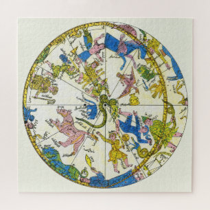 Antieke Hemelbol, Arabische Sfeer, Sterrenbeelden Legpuzzel