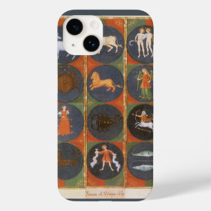 Antieke Hemelkaart, Astrologische Dierenriem, 1475 Case-Mate iPhone 14 Hoesje