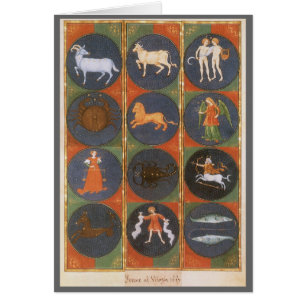 Antieke Hemelkaart, Astrologische Dierenriemkaart,