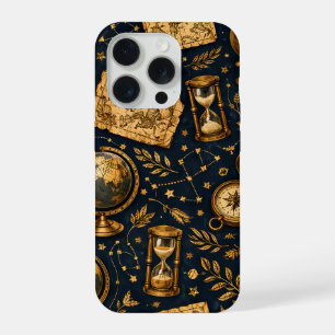 Antieke Hemelkaart & Astronomie Patroon iPhone 15 Pro Case