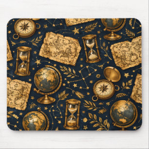 Antieke Hemelkaart & Astronomie Patroon Muismat