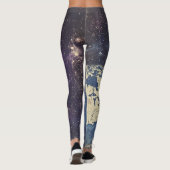 Antieke Hemelkaart Leggings (Achterkant)
