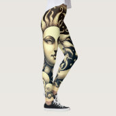 Antieke Hemelse Zon & Maan Leggings (Rechts)