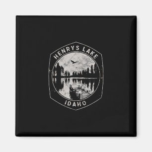 Antieke Henrys Lake Idaho Buitenactiviteiten Vakan Magneet