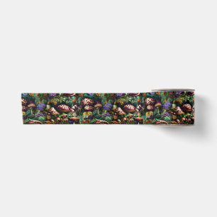 Antieke herfstbladeren en kaneel – Vintage herfst Satijnen Lint