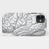Antieke Hersenanatomie Case-Mate iPhone Case (Achterkant (horizontaal))