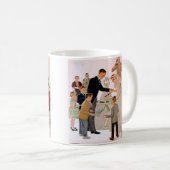 Antieke het Taart Snijden   Koffiemok (Voorkant rechts)