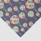 ANTIEKE HETE LUCHTBALLONNEN TISSUEPAPIER (Detail)