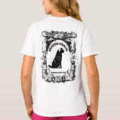 Antieke Himmelse Hond Semper Fidelis T-shirt (Achterkant)