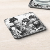 Antieke Hoeden Kurk Onderzetter (Linkerzijde)