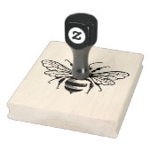 Antieke hommel honingbij rubberstempel (Stempel)