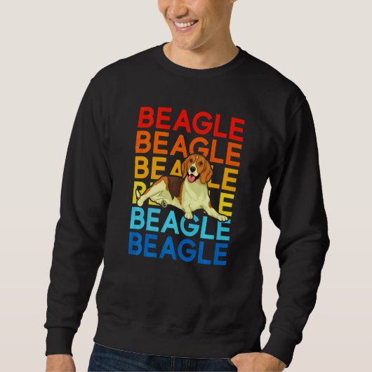 Antieke hond Beagle   Trui (Voorkant)