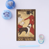 Antieke Hondententoonstelling Flyer (Enkel)