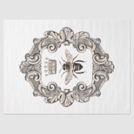 Antieke Honey Bee Serie Design 17 Tissuepapier