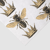 Antieke Honey Bee Serie Design 18 Tissuepapier (Detail)