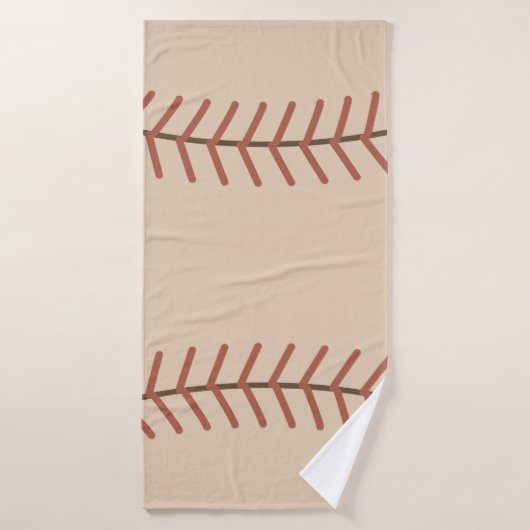 Antieke honkbal badhanddoek (Badhanddoek)