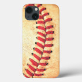 Antieke honkbal Case-Mate iPhone case (Achterkant)
