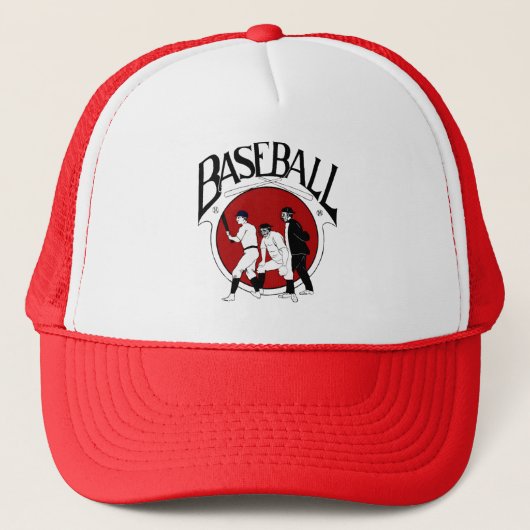 Antieke honkbalpet trucker pet (Voorkant)