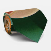 Antieke honkbalspeler, catcher met handschoen stropdas (Opgerold)
