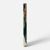 Antieke honkbalspeler, de scheidsrechter iPhone hoesje (Linkerkant)
