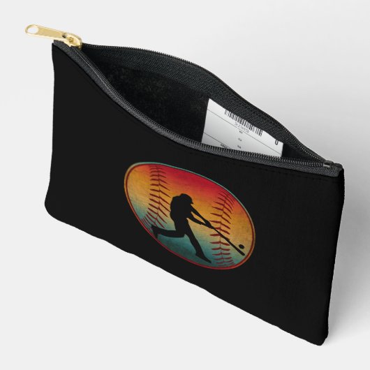 Antieke Honkbalspeler Etui (Open)