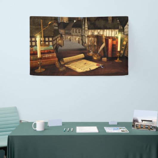 Antieke horizonten banner (Beurs)