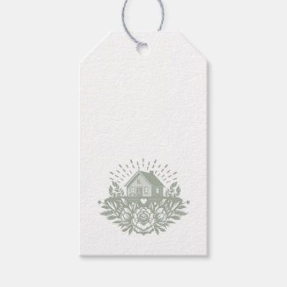 Antieke Huis Label Cadeaulabel