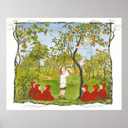 Antieke illustratie door Sibylle Von Olfers  Poster (Voorkant)