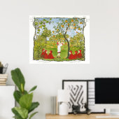 Antieke illustratie door Sibylle Von Olfers  Poster (Thuiskantoor)