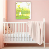 Antieke illustratie Duimelijntje door Elsa Beskow Poster