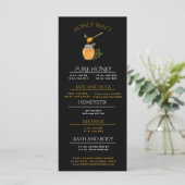 Antieke Imker Honingbij Menu (Staand voorkant)