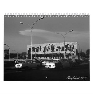 Antieke Irak bagdad 1970 Kalender