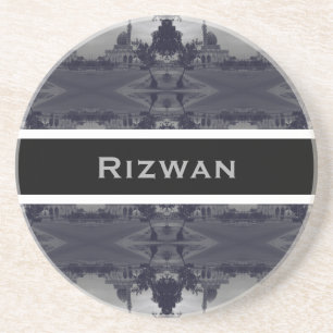 Antieke Irak Bagdad Buniya-moskee 1970 Zandsteen Onderzetter