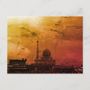 Antieke Irak Bagdad Buniya Moskee Briefkaart