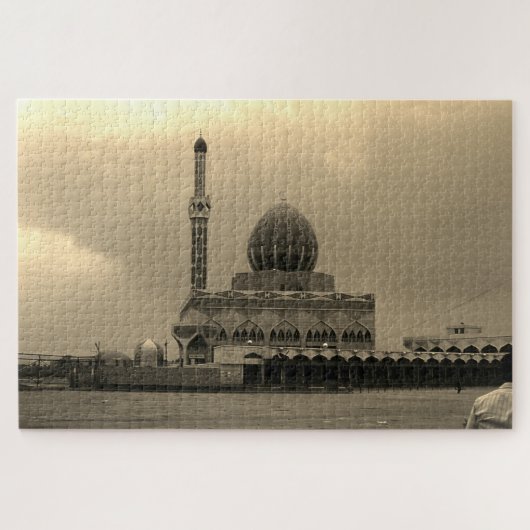 Antieke Irak Bagdad Buniya-moskee Legpuzzel (Horizontaal)