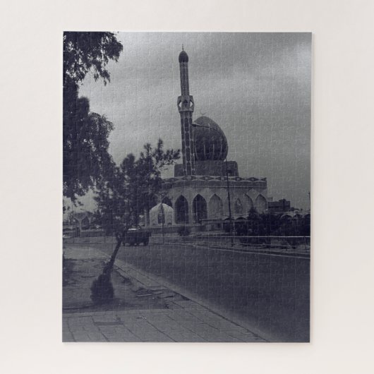 Antieke Irak Bagdad Buniya-moskee Legpuzzel (Verticaal)